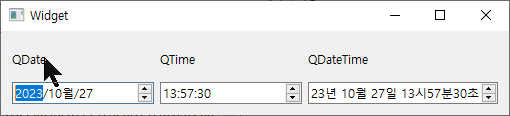 [Qt] QDateEdit, QTimeEdit, QDateTimeEdit – Keep Going